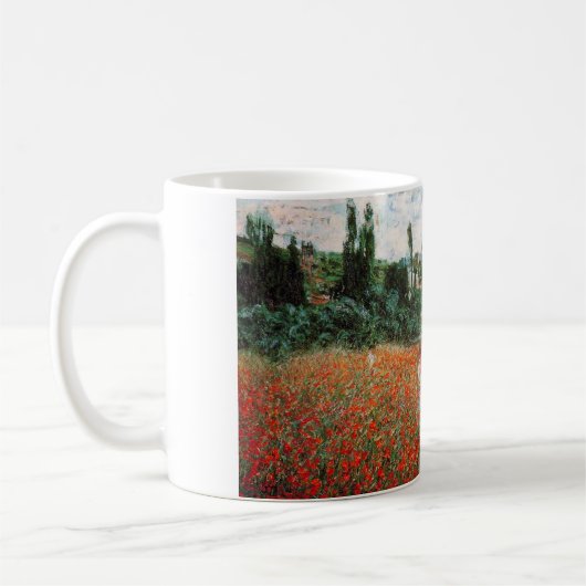 Monet Field of Red Poppies Mok (Links)