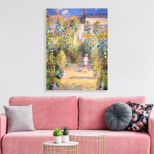 Monet Fine Art Canvas Afdruk (Insitu (Woonkamer))