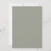 Monet Fine Art Estate Romantische Bruiloft Kaart (Achterkant)