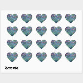Monet Fine Art Flowers Agapanthus Sticker (Vel)