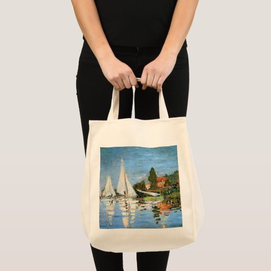 Monet Fine Art Regatta Bag Tote Bag (Voorkant (product))