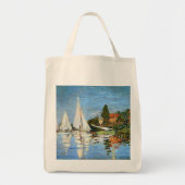 Monet Fine Art Regatta Bag Tote Bag (Voorkant)
