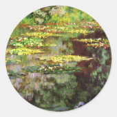 Monet Fine Art, Waterlelies Stickers (Voorkant)