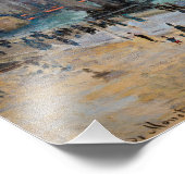 Monet - Fishing Boats Leaving the Harbor, Le Havre Foto Afdruk (Hoek)