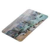 Monet - Fishing Boats Leaving the Harbor, Le Havre Magneet (Linkerzijde)