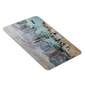 Monet - Fishing Boats Leaving the Harbor, Le Havre Magneet (Rechterzijde)