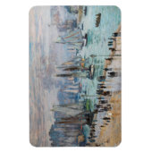 Monet - Fishing Boats Leaving the Harbor, Le Havre Magneet (Verticaal)
