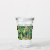 Monet Flower Garden Acryl Drinkbeker (Achterkant)