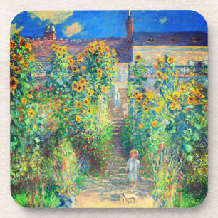 Monet Flower Garden Bier Onderzetter