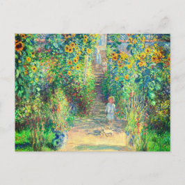 Monet Flower Garden Briefkaart