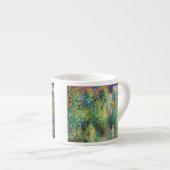 Monet Flower Garden Espresso Kop (Voorkant rechts)