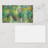 Monet Flower Garden Informatiekaartje (Voorkant / Achterkant)