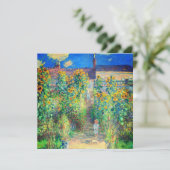 Monet Flower Garden Kaart (Staand voorkant)