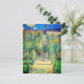 Monet Flower Garden Kaart (Staand voorkant)