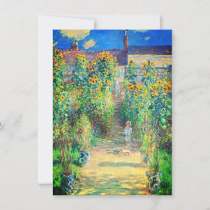 Monet Flower Garden Kaart