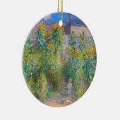 Monet Flower Garden Keramisch Ornament (Rechts)