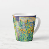 Monet Flower Garden Latte Mok (Rechterhoek)
