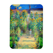 Monet Flower Garden Magneet (Verticaal)