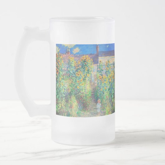 Monet Flower Garden Matglas Bierpul (Links)
