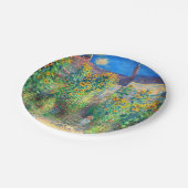 Monet Flower Garden Papieren Bordje (Gekanteld)