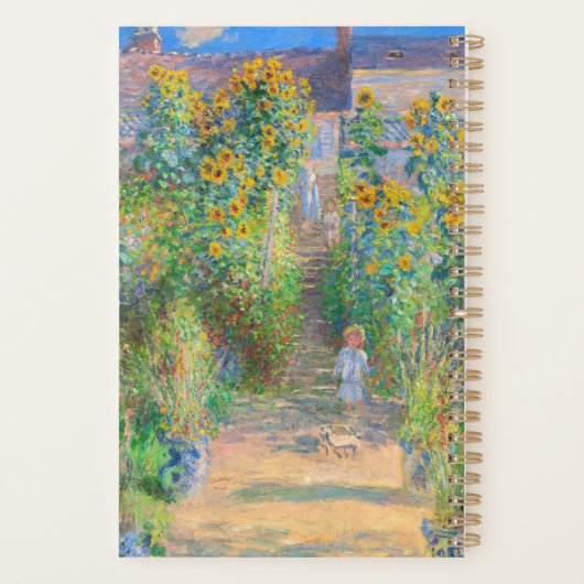 Monet Flower Garden Planner (Achterkant)