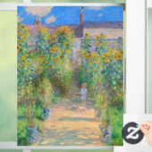 Monet Flower Garden Raamsticker (Huis)
