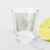 Monet Flower Garden Shot Glas (Achterkant)