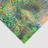 Monet Flower Garden Tissuepapier (Detail)