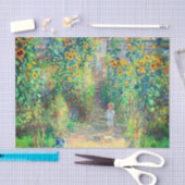 Monet Flower Garden Tissuepapier (Craft)