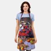 Monet - Flowers and Fruit Schort (Gedragen)