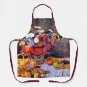 Monet - Flowers and Fruit Schort (Voorkant)