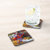 Monet Flowers en Fruit Bier Onderzetter (Rechterzijde)