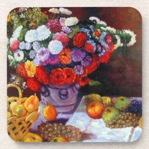 Monet Flowers en Fruit Bier Onderzetter