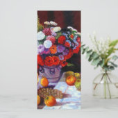 Monet Flowers en Fruit Card (Staand voorkant)