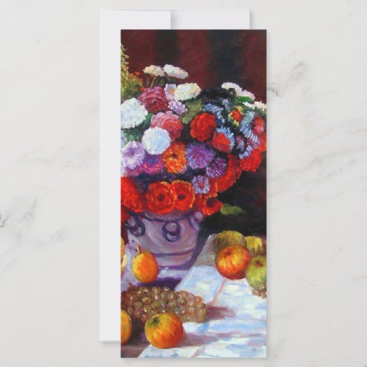 Monet Flowers en Fruit Card (Voorkant)
