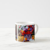 Monet Flowers en Fruit Espresso Kop (Voorkant rechts)