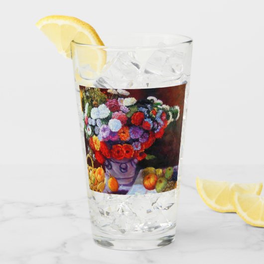Monet Flowers en Fruit Glas (Voorkant ijs)