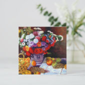 Monet Flowers en Fruit Kaart (Staand voorkant)
