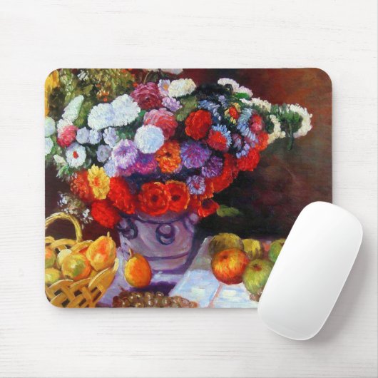 Monet Flowers en Fruit Muismat (Met muis)