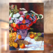Monet Flowers en Fruit Raamsticker (Vel 2)