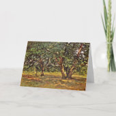 Monet - Fontainebleau Forest Kaart (Voorkant)