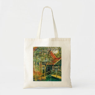 Monet France Impressionist People Little Bridge Pa Tote Bag