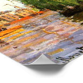 Monet France Impressionist People the Zaan at Zaan Poster (Hoek)