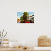 Monet France Impressionist People the Zaan at Zaan Poster (Keuken)