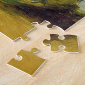 Monet France kerst het Roos dat de dag schildert Legpuzzel (Zijkant)