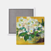 Monet - frankrijk Impressionistische Mensen Kerst  Magneet (Voorkant / Achterkant)