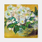 Monet - frankrijk Impressionistische Mensen Kerst  Magneet (Voorkant)