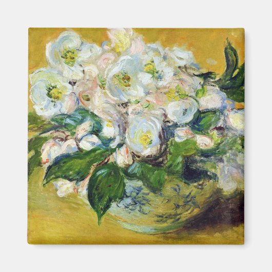 Monet - frankrijk Impressionistische Mensen Kerst  Magneet (Voorkant)