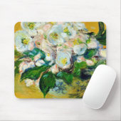 Monet - frankrijk Impressionistische Mensen Kerst  Muismat (Met muis)