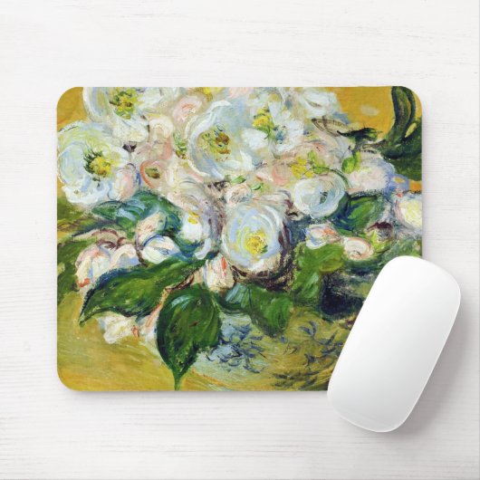 Monet - frankrijk Impressionistische Mensen Kerst  Muismat (Met muis)